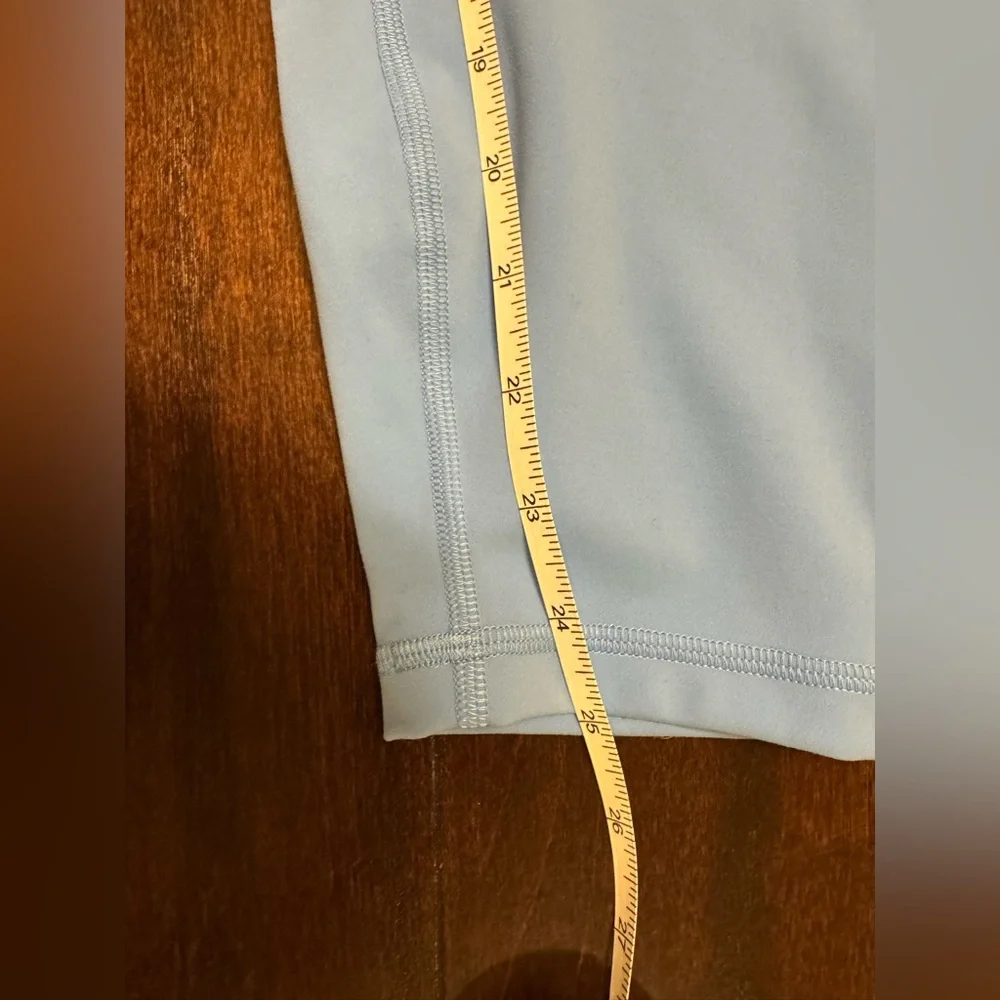 NWOT Lululemon Wunder Train High-Rise Tight with Pockets 25" Aero Blue - Picture 9 of 10